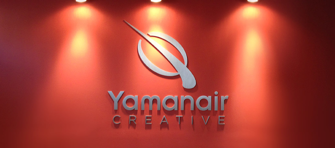 Yamanair entrance logo